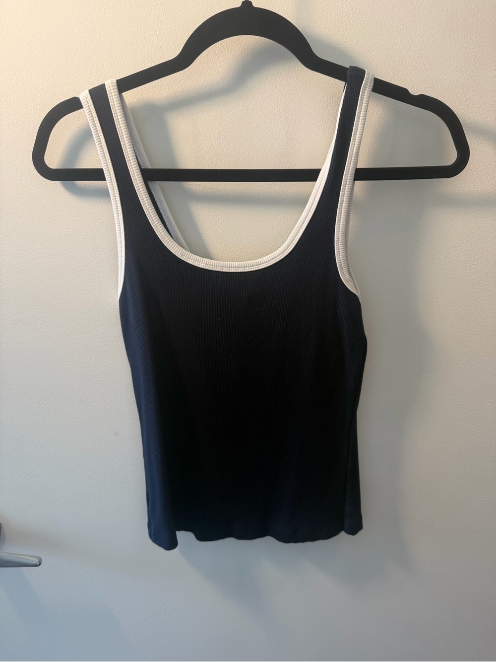 Dynamite Navy Tank Top with White Trim